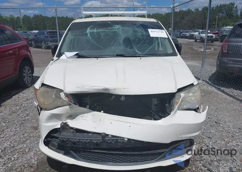 2012 Dodge Grand Caravan Se/Avp z USA, uszkodzony, nr VIN 2C4RDGBG9CR302606